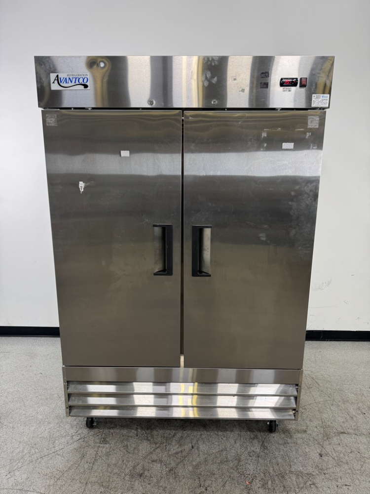 Image of Avantco Double Door Reach In Refrigerator